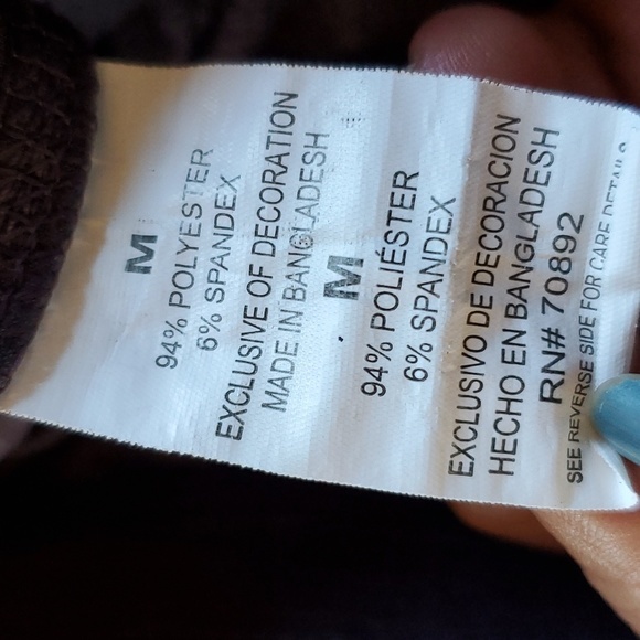 3 For $30…..Ladies super comfortable Apana pants in gray. - Picture 4 of 7